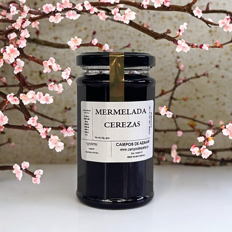 mermelada de cerezas Campos de Azahar